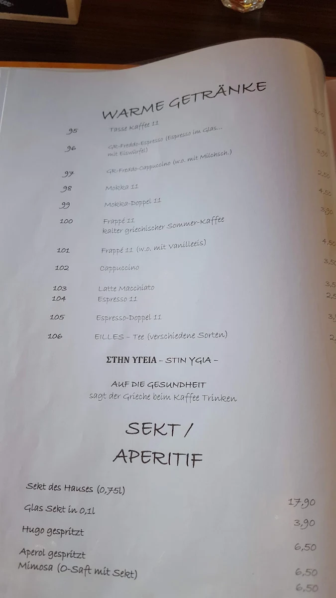 Speisekarte photo 3