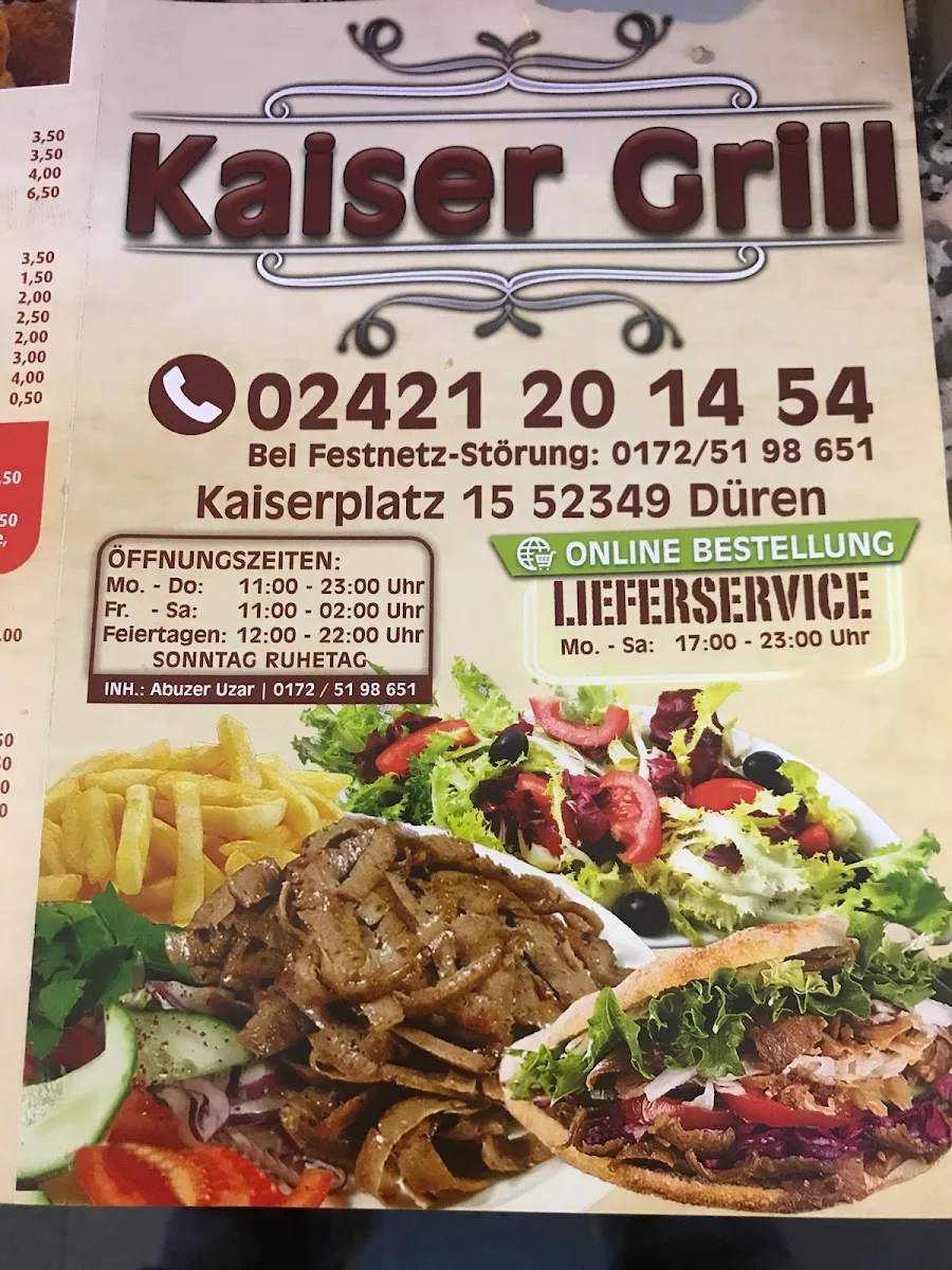 Speisekarte photo 6