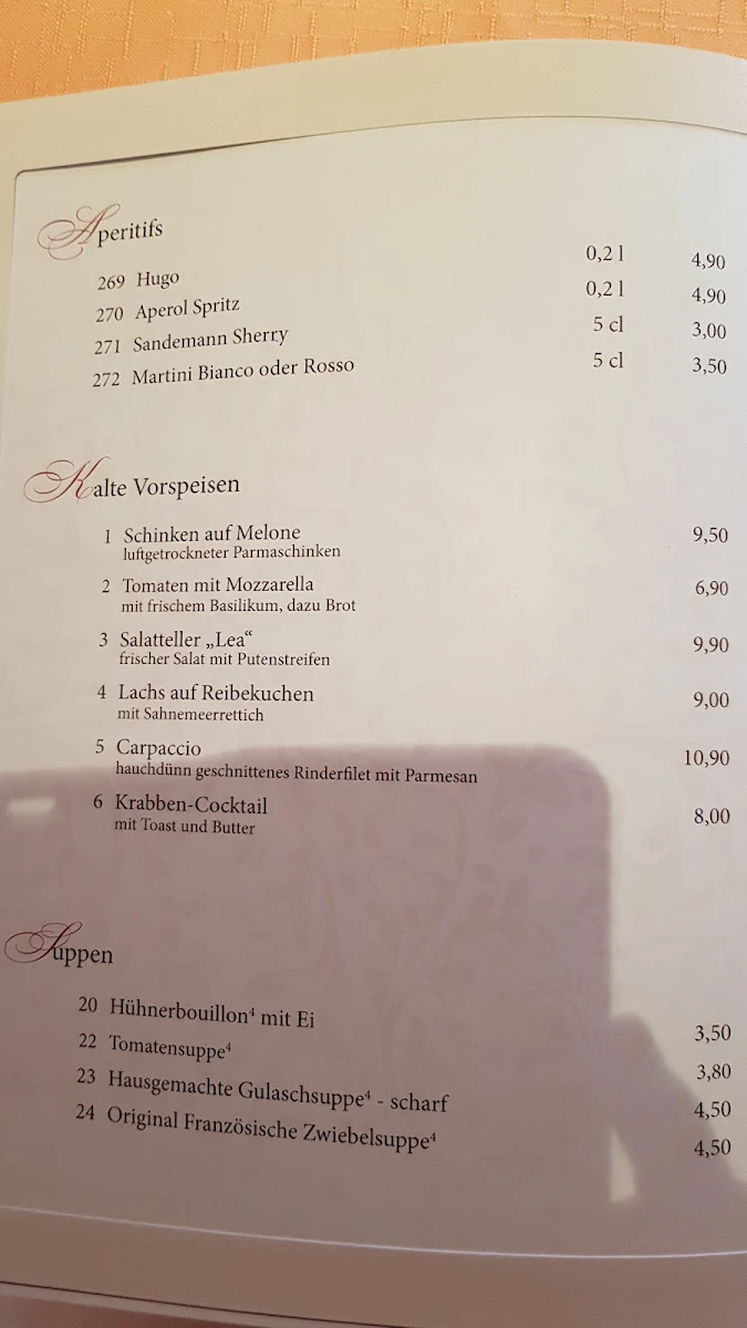 Speisekarte photo 5