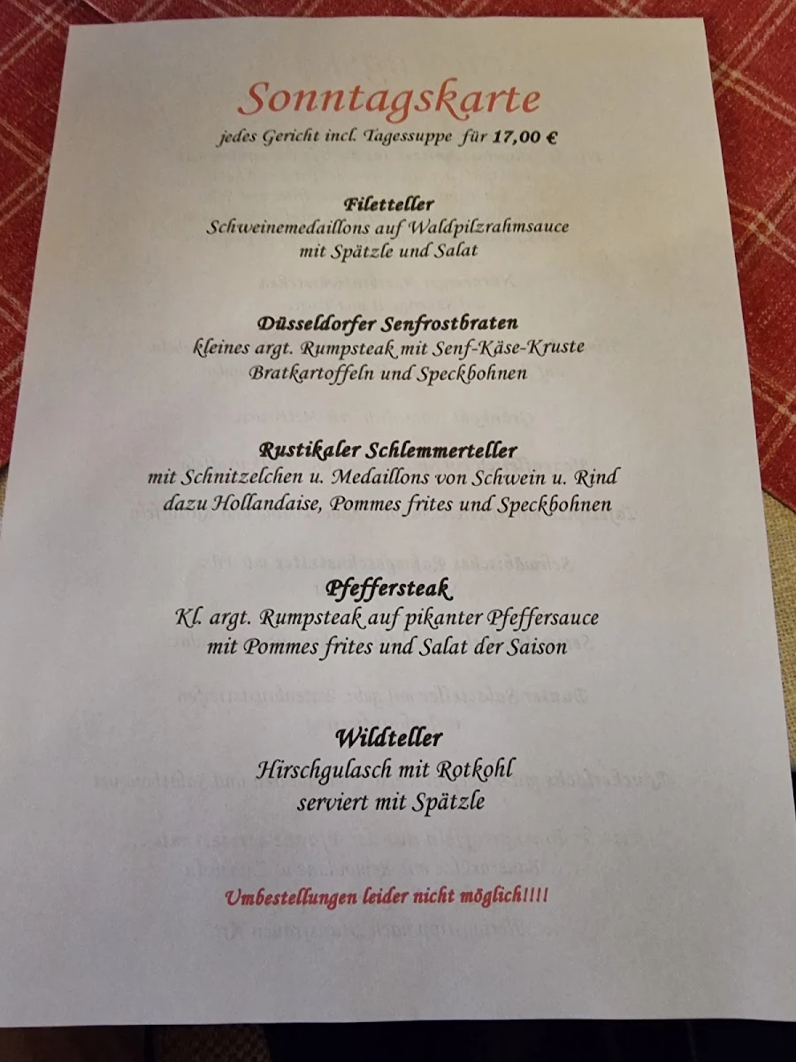 Speisekarte photo 3