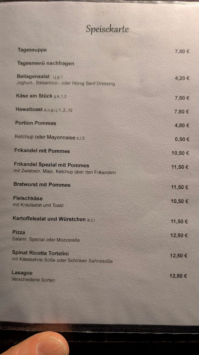Speisekarte photo 1