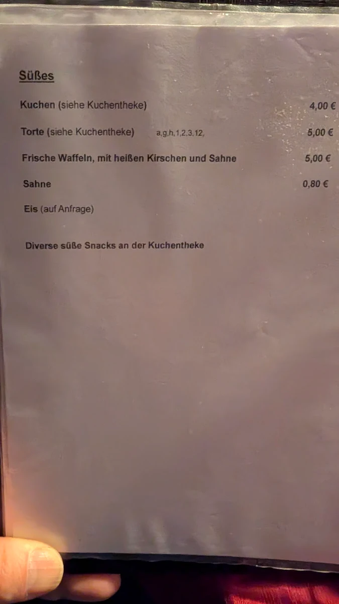 Speisekarte photo 5
