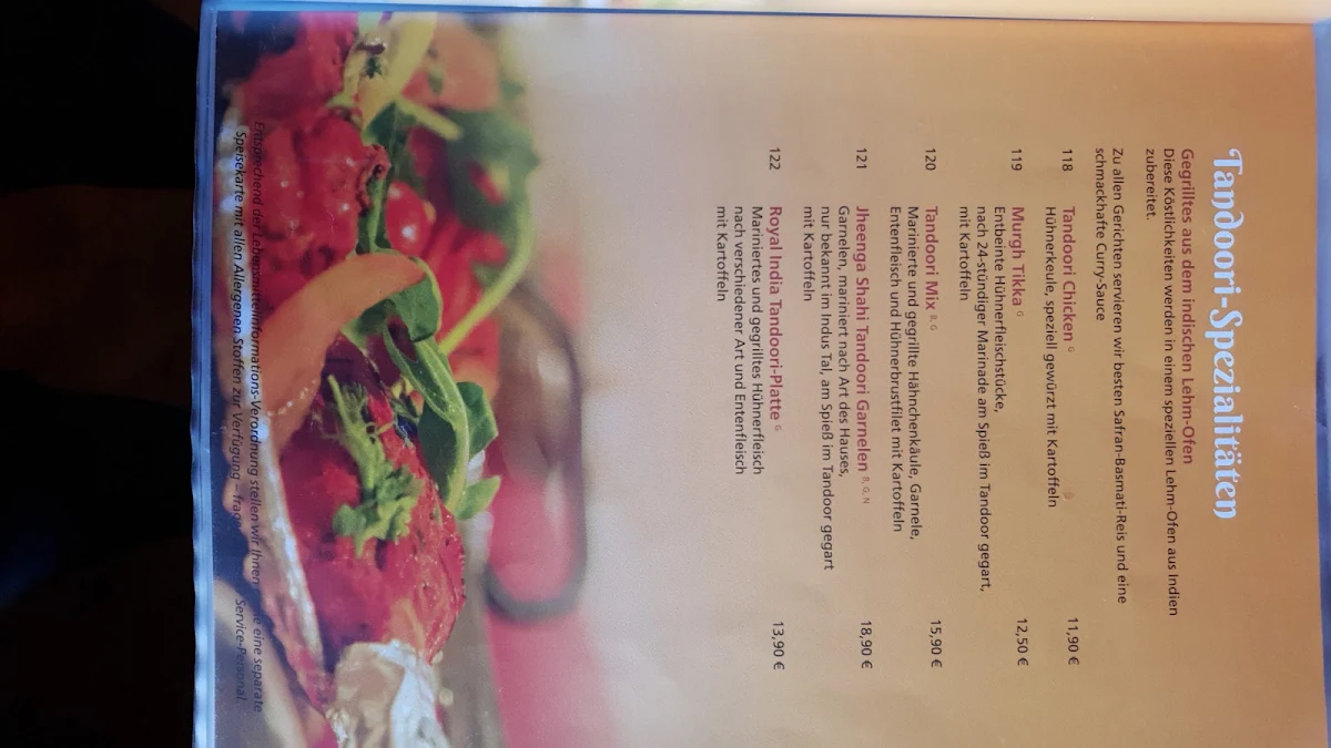 Speisekarte photo 6