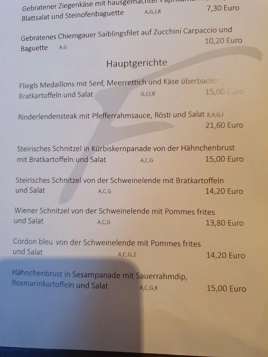 Speisekarte photo 1