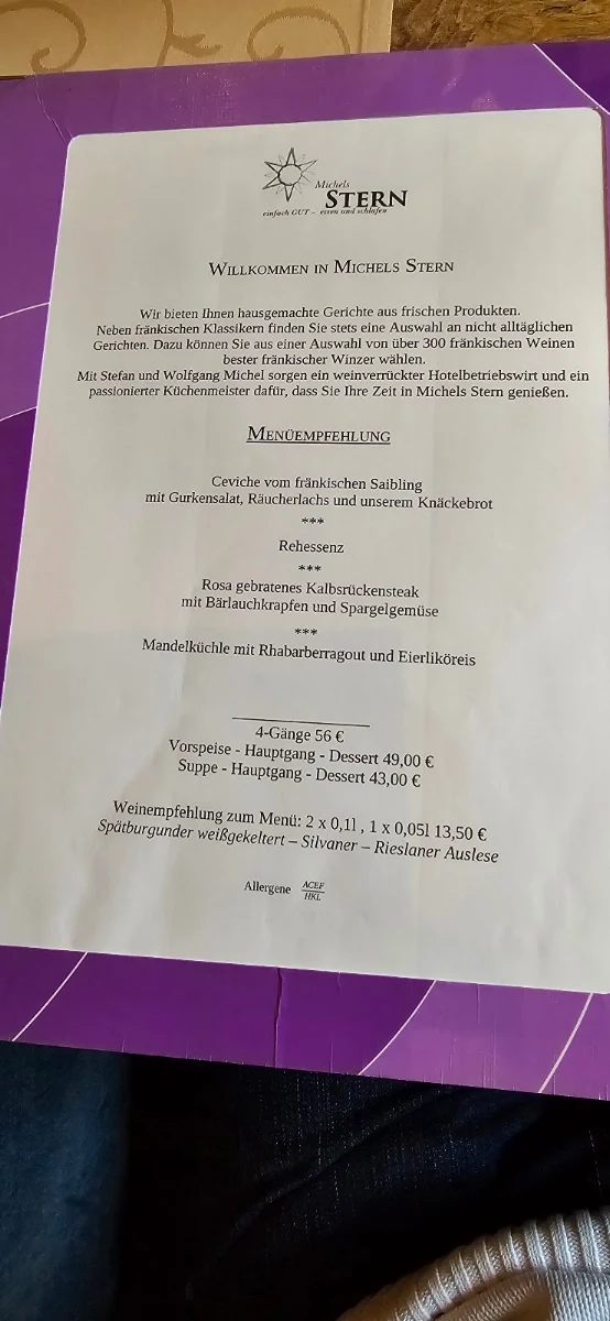Speisekarte photo 3