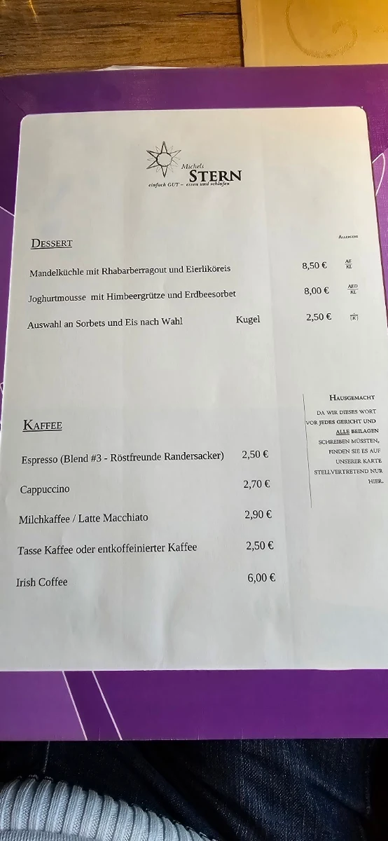 Speisekarte photo 4