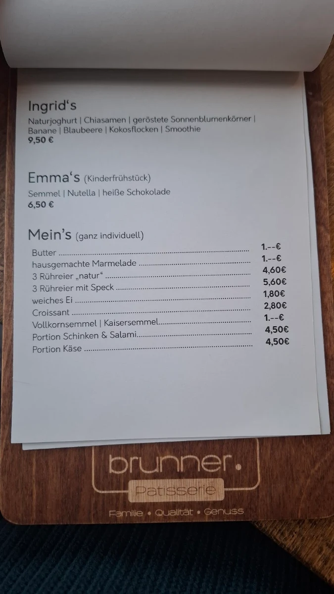Speisekarte photo 2