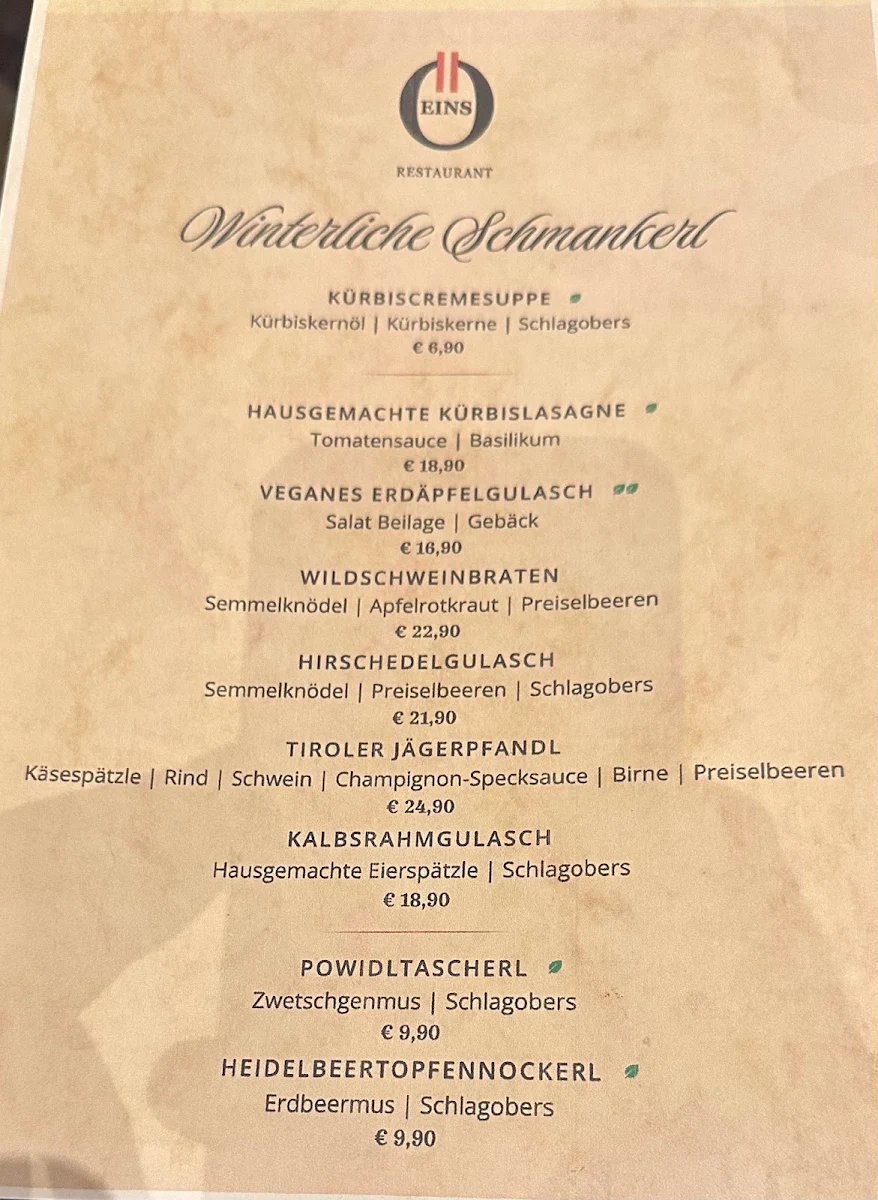 Speisekarte photo 2