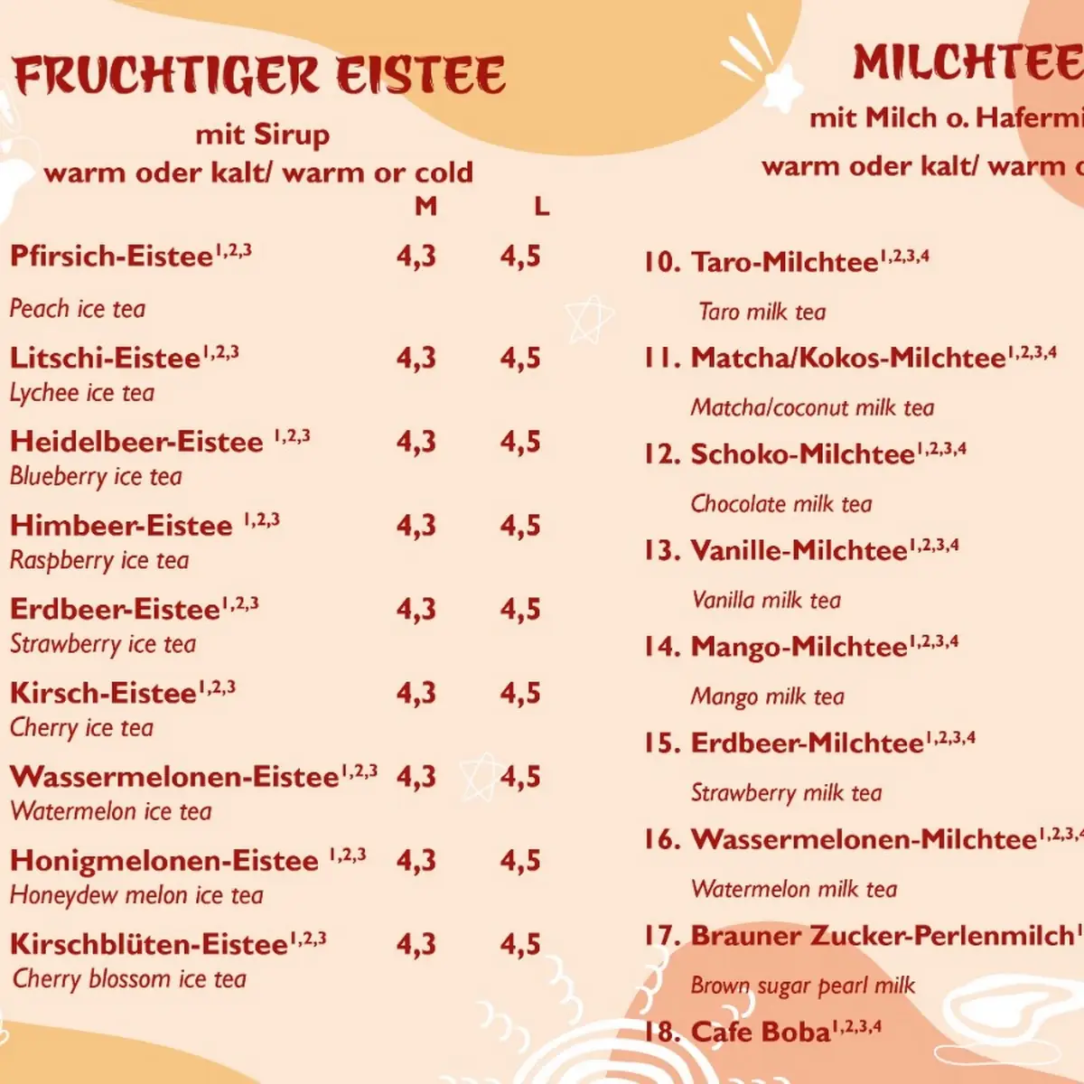 Speisekarte photo 1