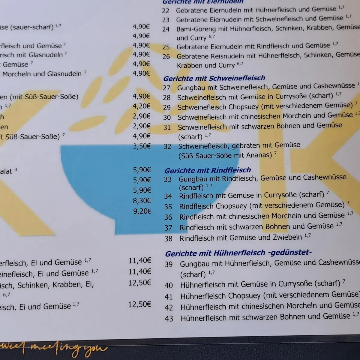 Speisekarte photo 9