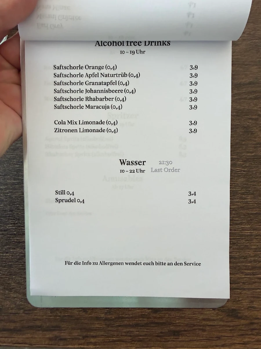 Speisekarte photo 8