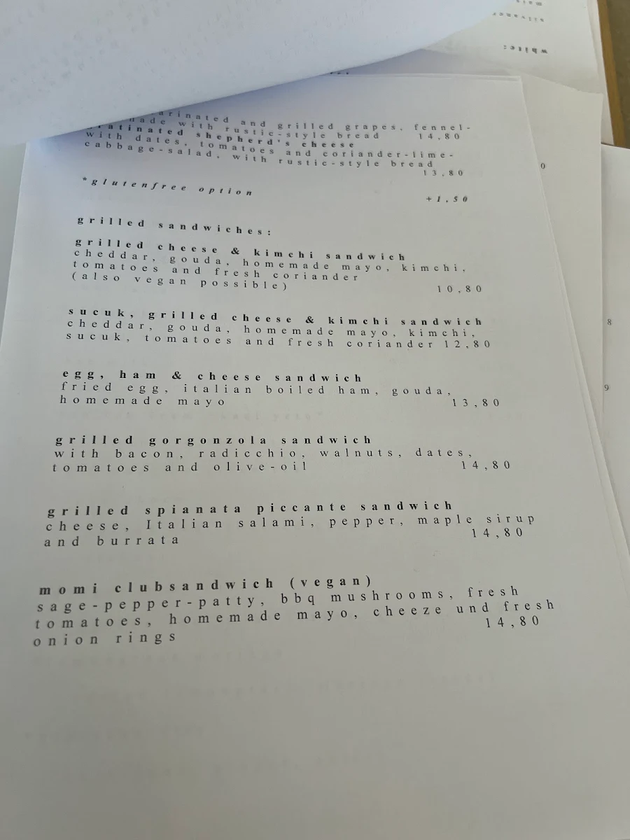 Speisekarte photo 1