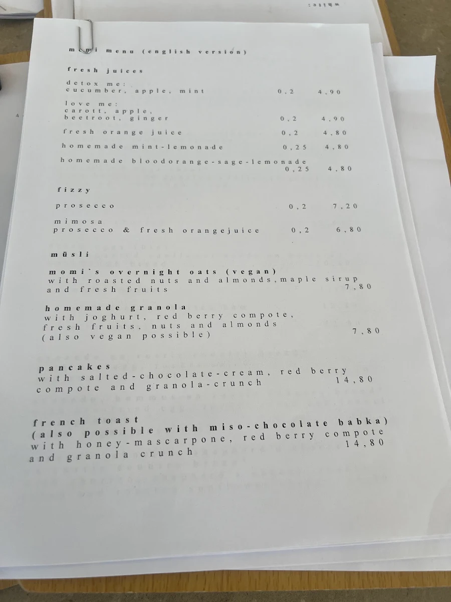 Speisekarte photo 2