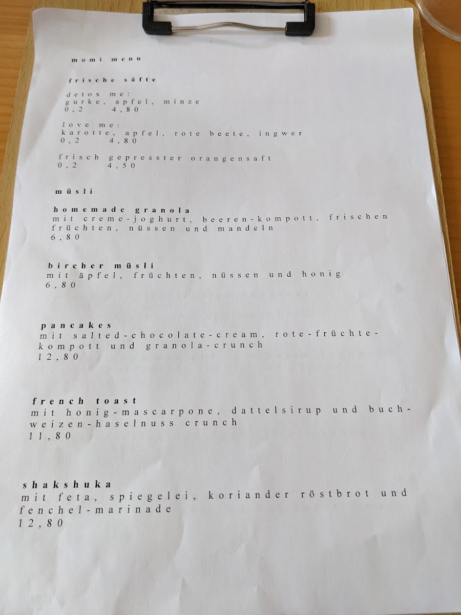 Speisekarte photo 7
