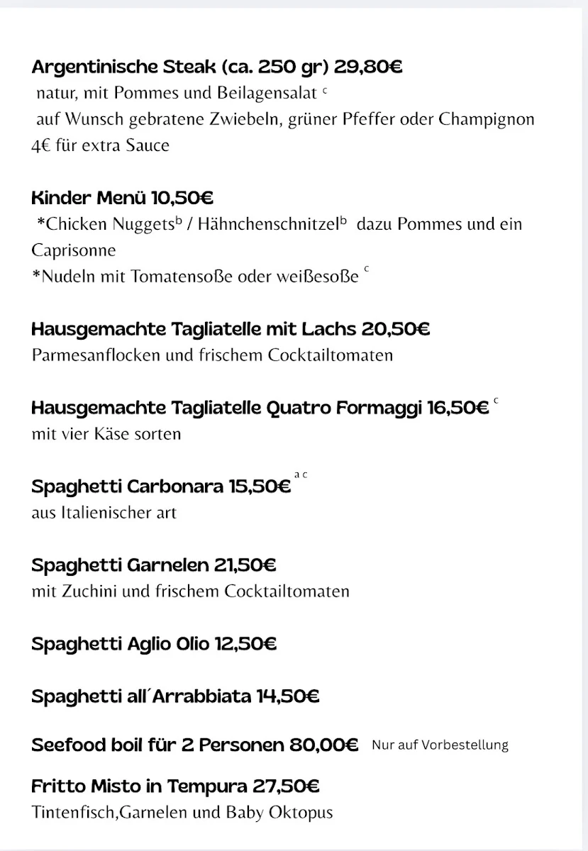 Speisekarte photo 3