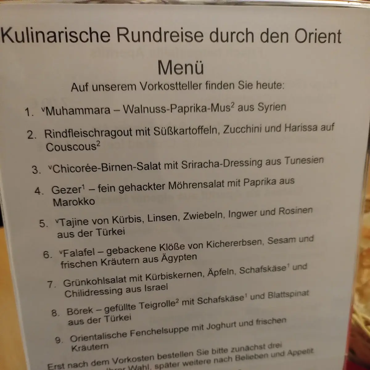 Speisekarte photo 7