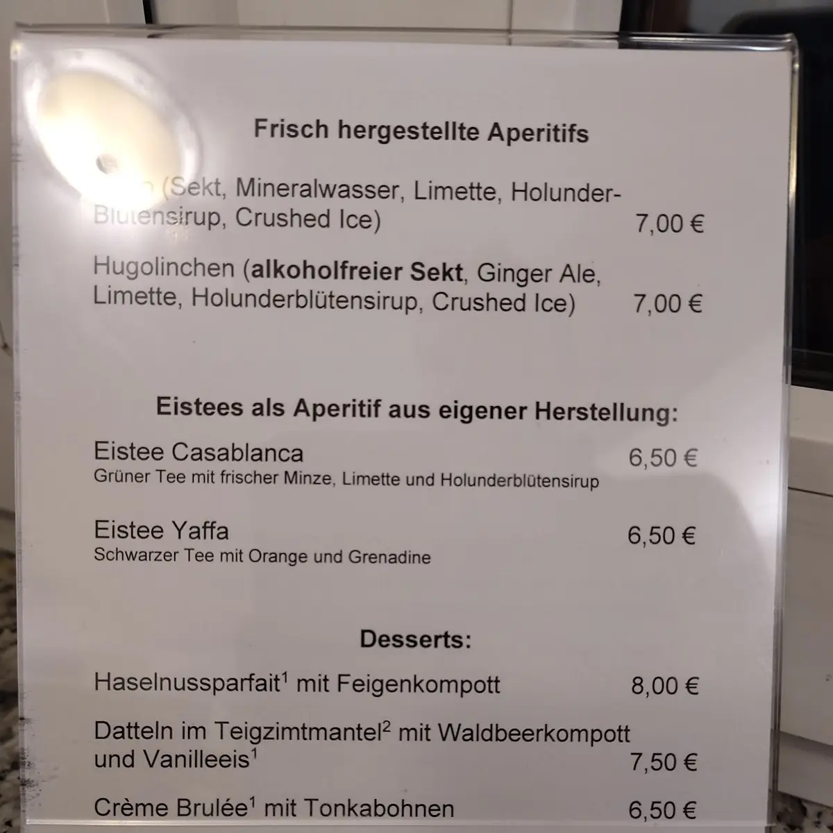 Speisekarte photo 9