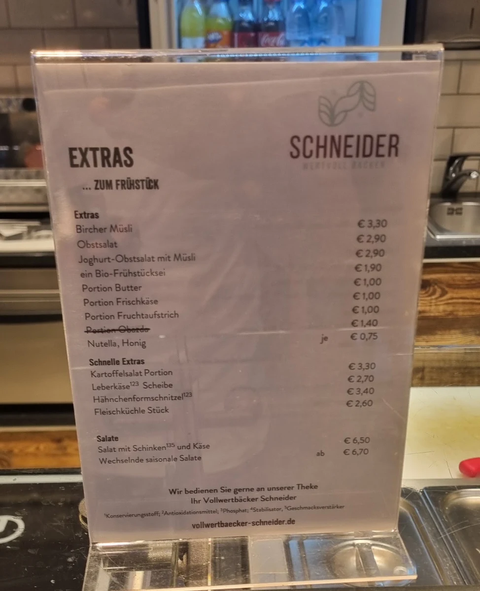 Speisekarte photo 1