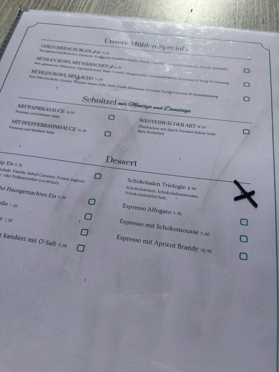 Speisekarte photo 3