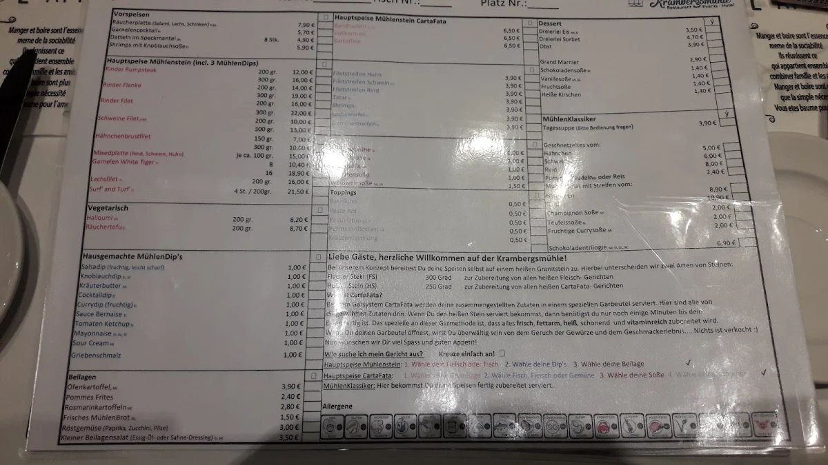 Speisekarte photo 6