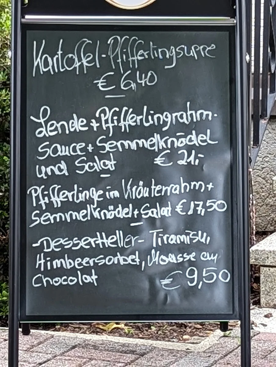 Speisekarte photo 2