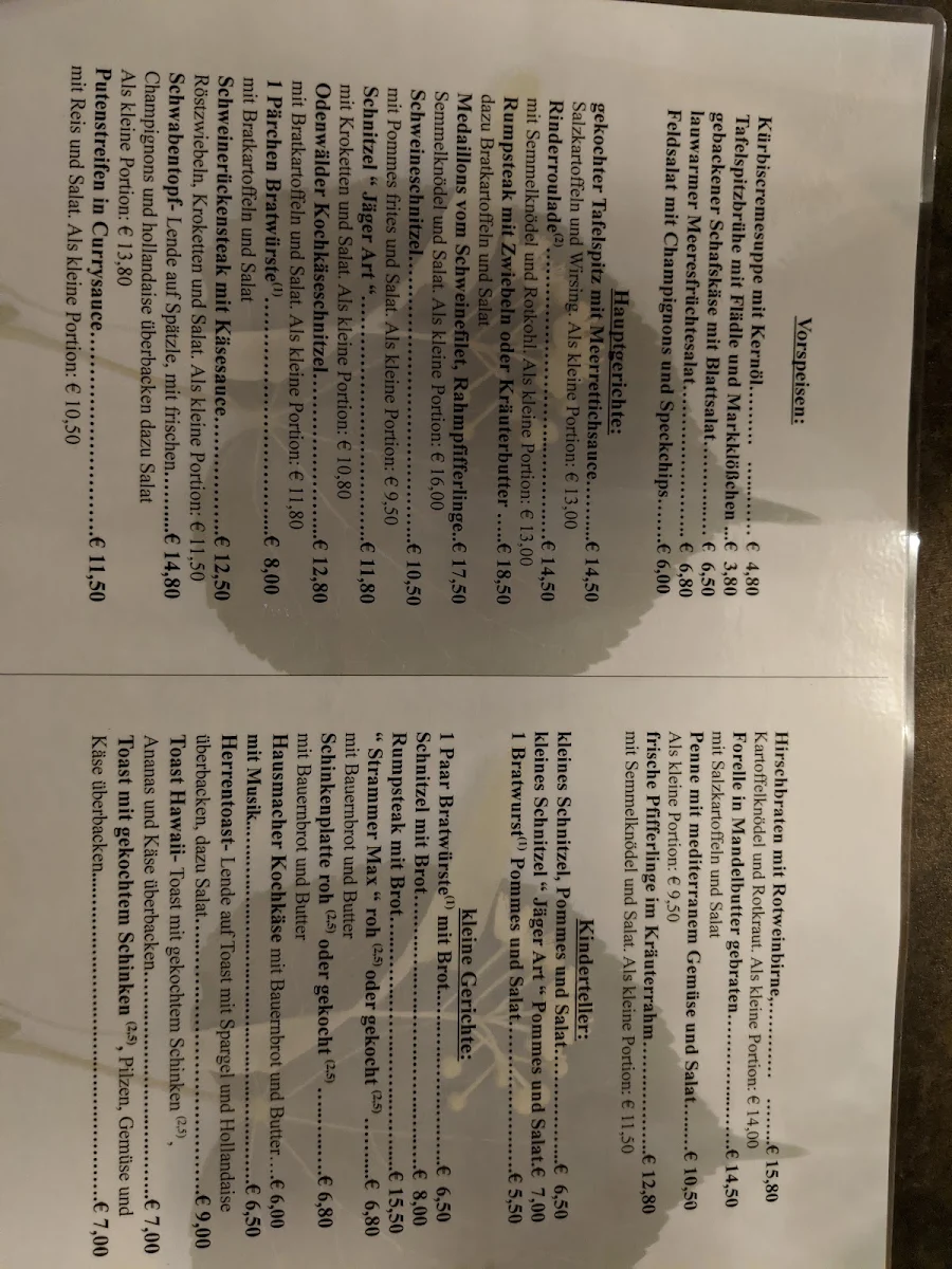 Speisekarte photo 3