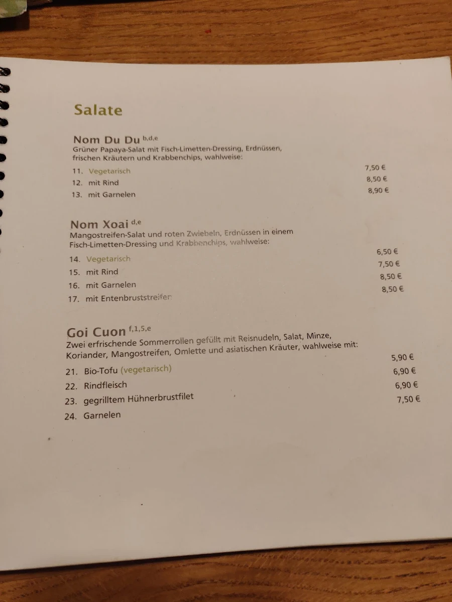 Speisekarte photo 10