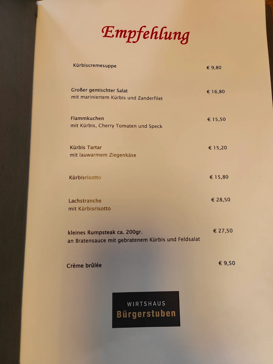 Speisekarte photo 3