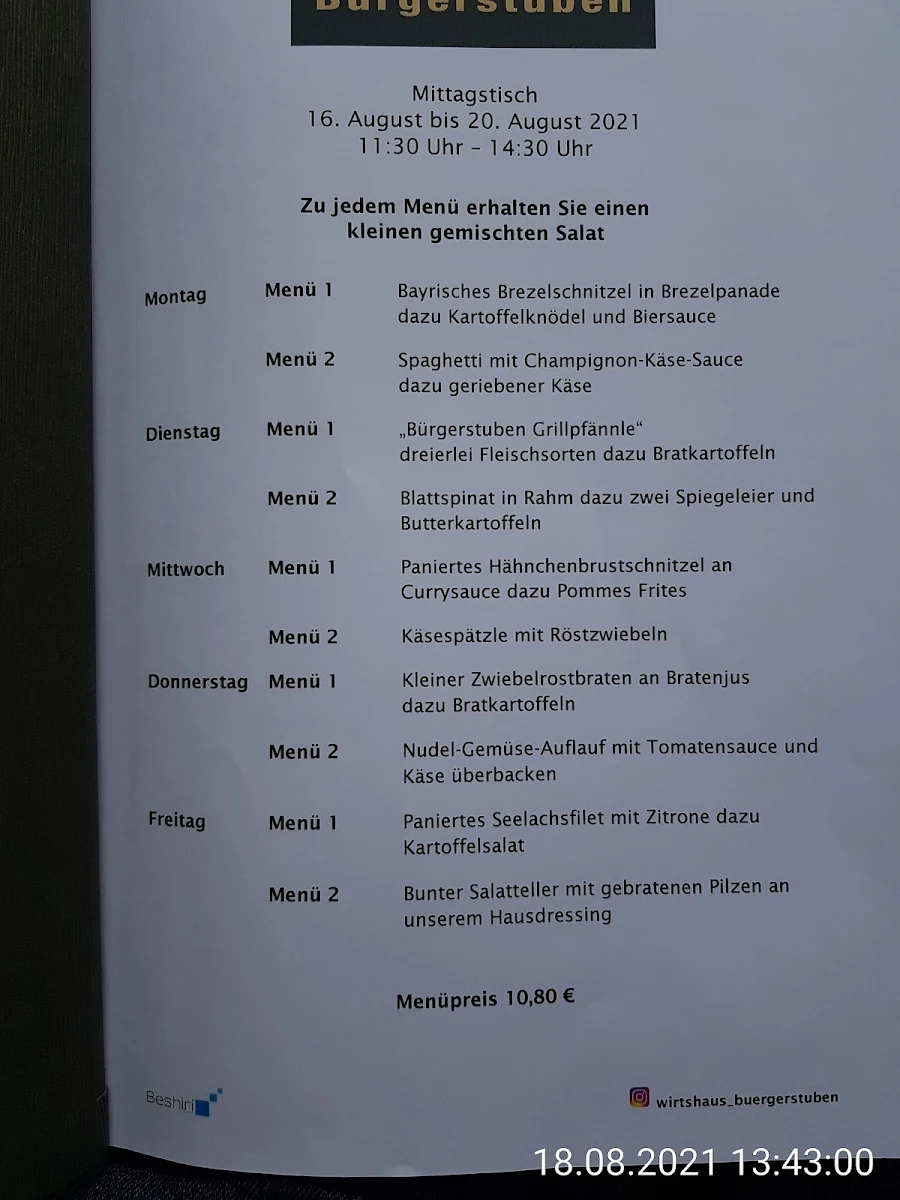 Speisekarte photo 4