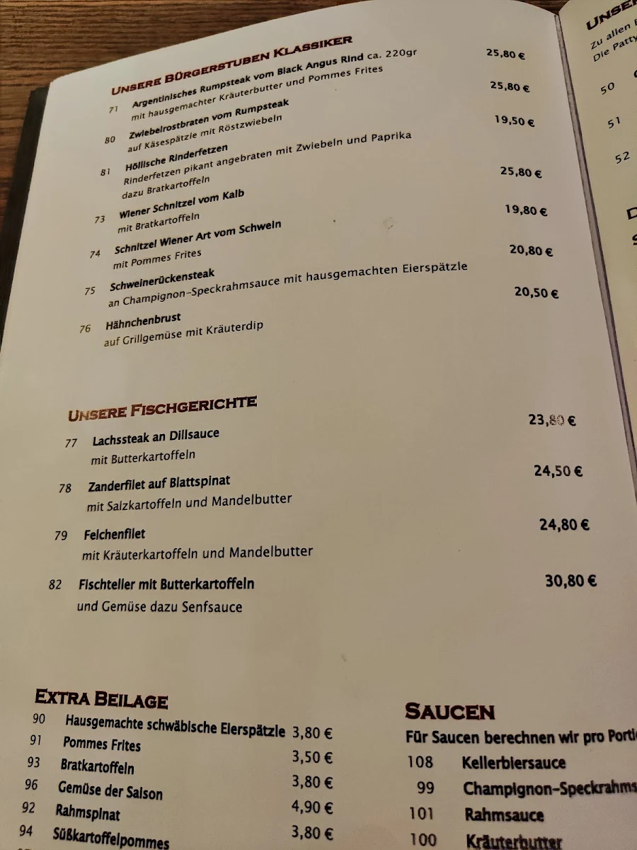 Speisekarte photo 8