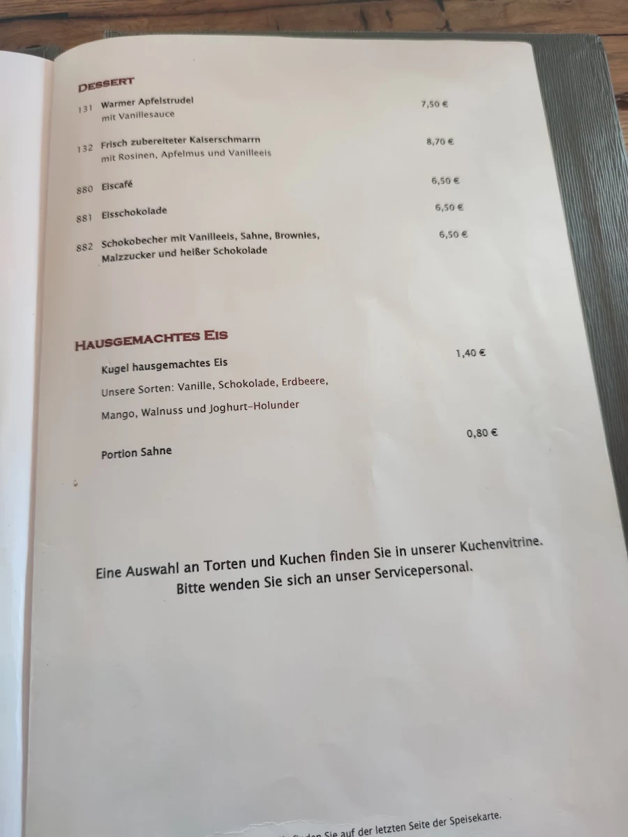 Speisekarte photo 9