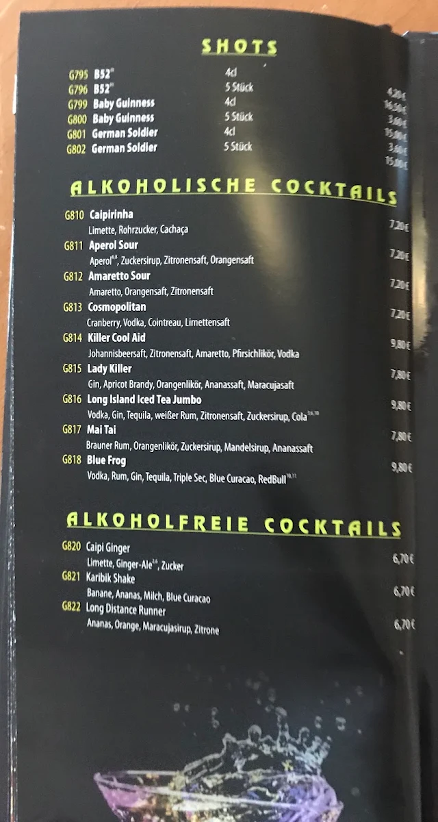 Speisekarte photo 9