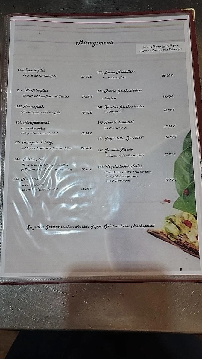 Speisekarte photo 4