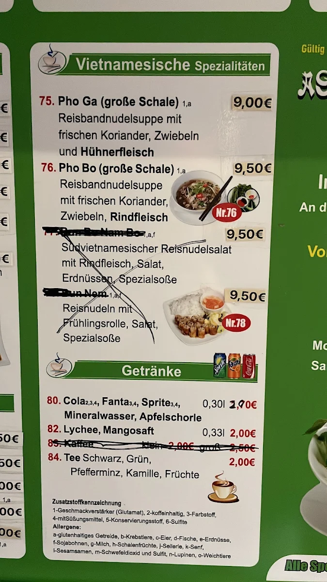 Speisekarte photo 5
