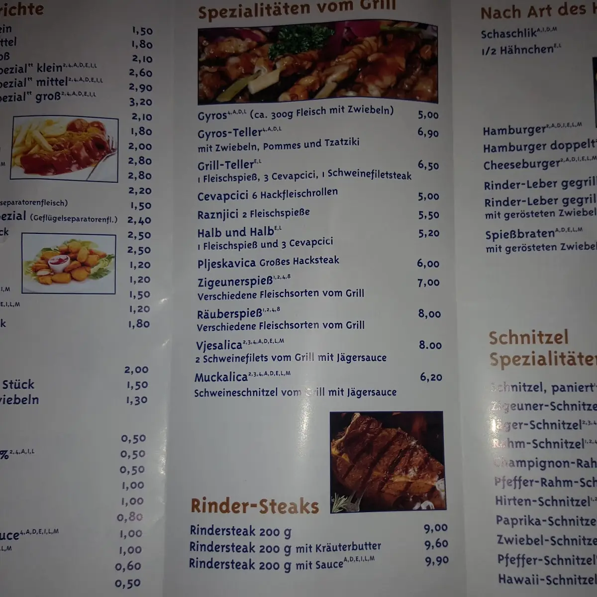 Speisekarte photo 8