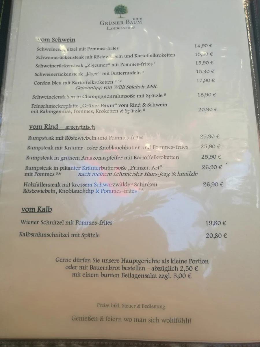Speisekarte photo 7