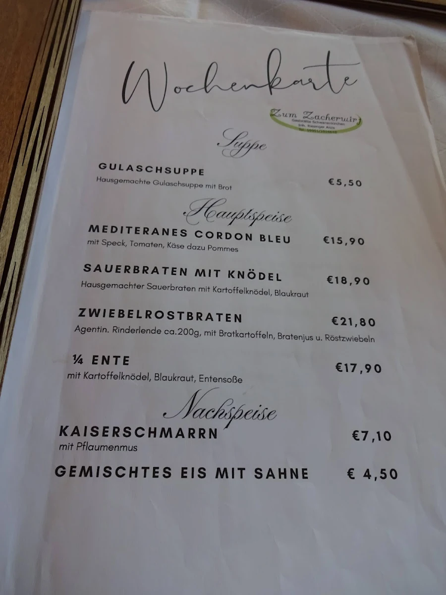 Speisekarte photo 3