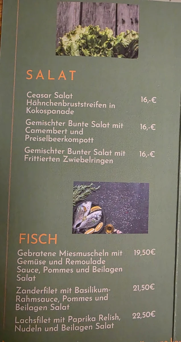 Speisekarte photo 2