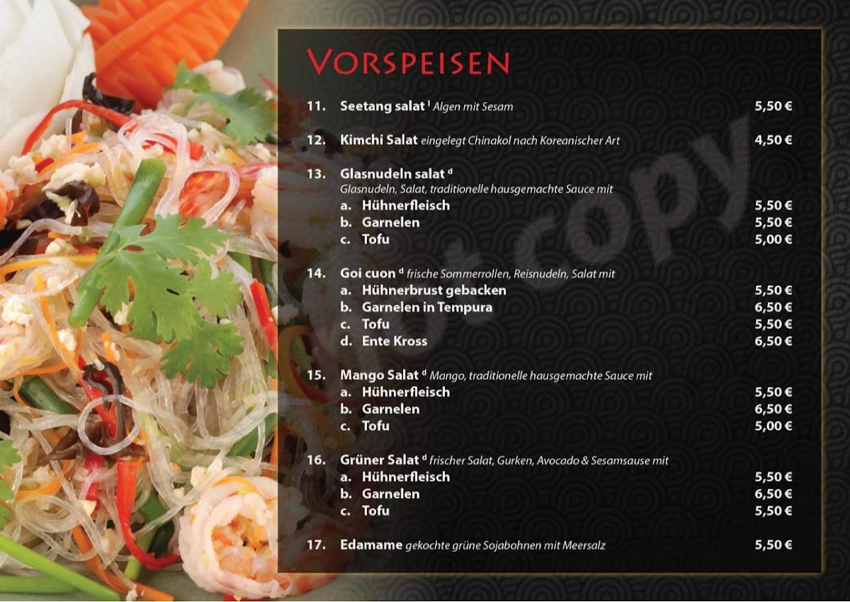 Speisekarte photo 2