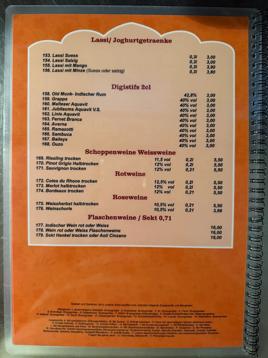 Speisekarte photo 1