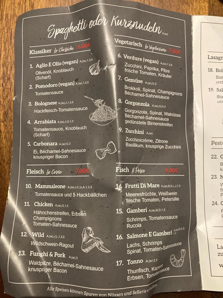 Speisekarte photo 8