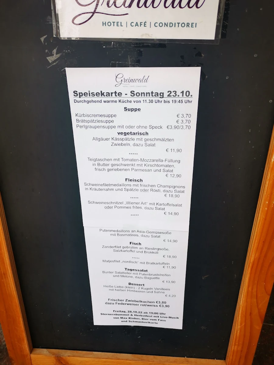 Speisekarte photo 3