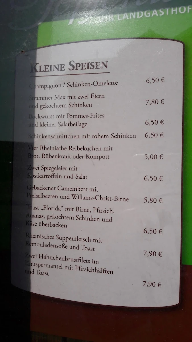 Speisekarte photo 6