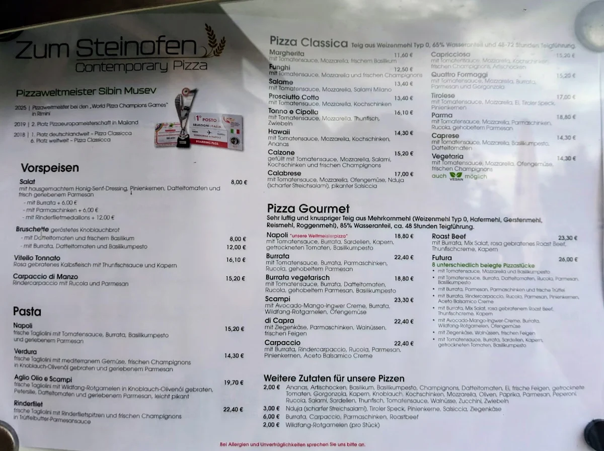 Speisekarte photo 3