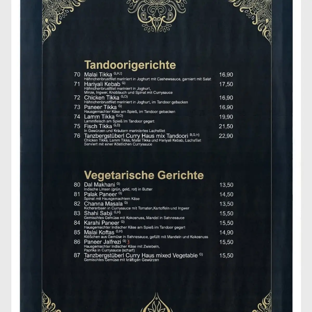 Speisekarte photo 4