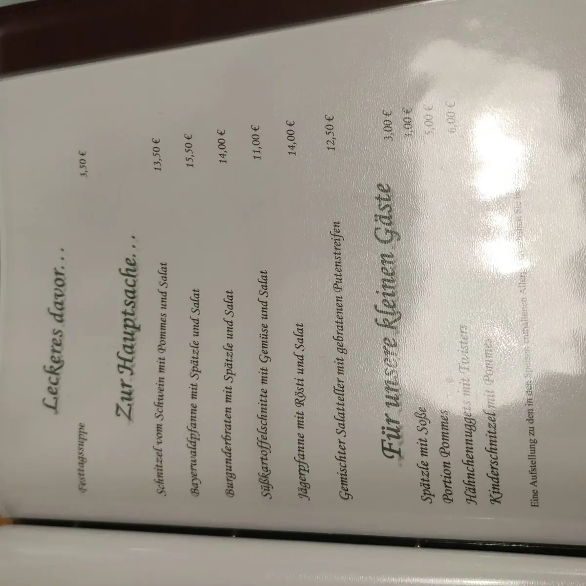 Speisekarte photo 7