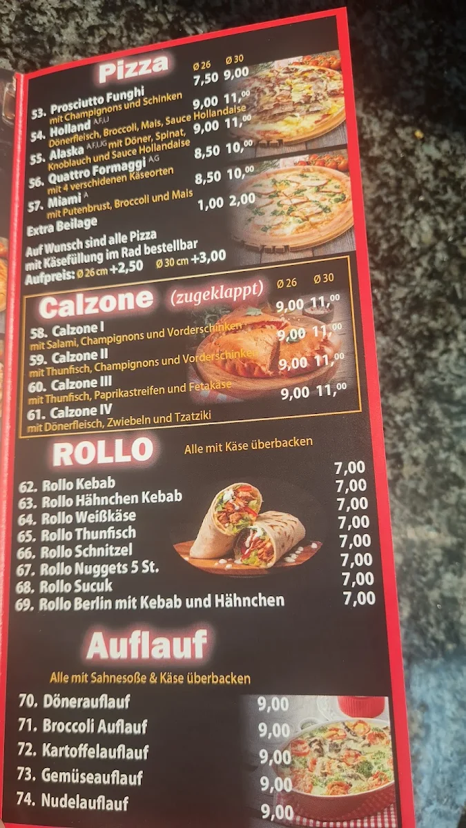Speisekarte photo 2