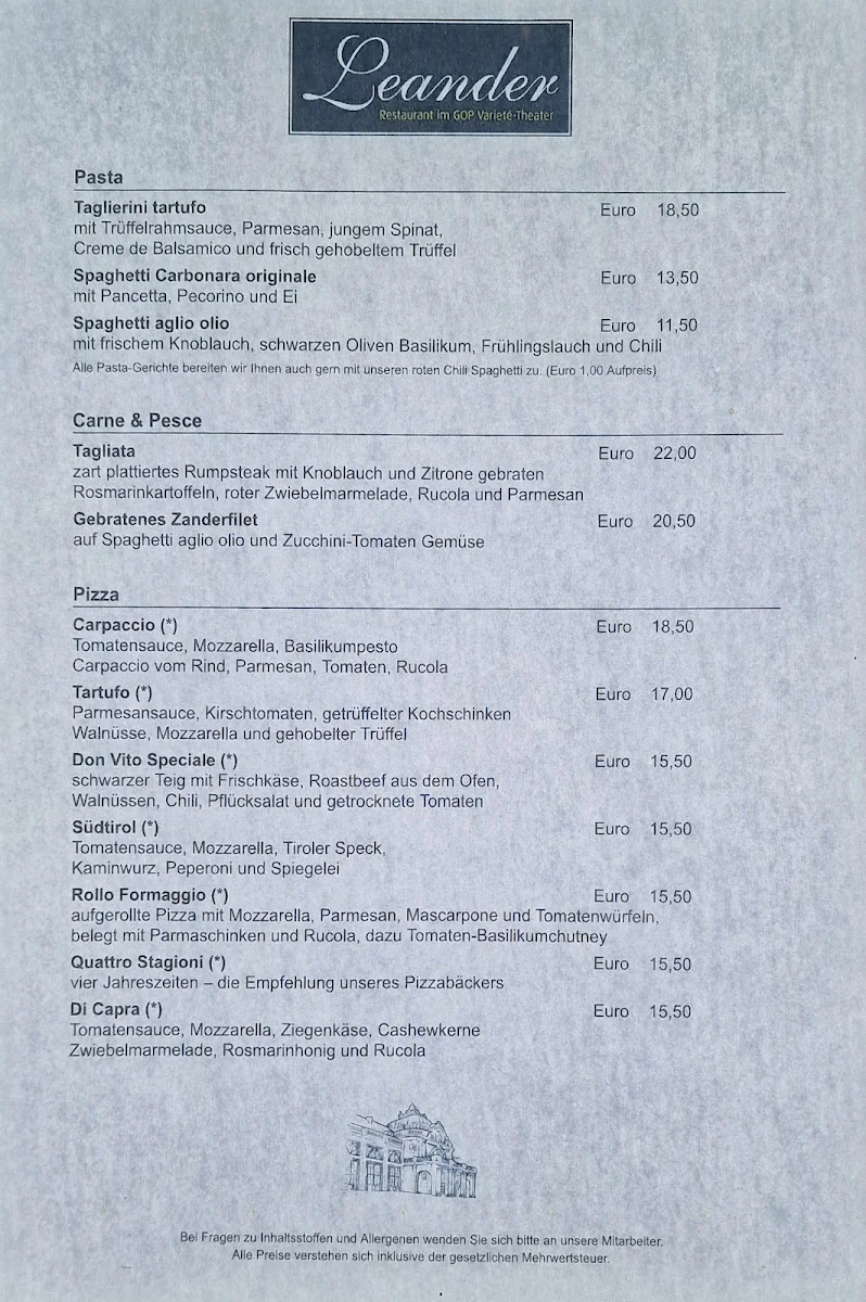 Speisekarte photo 2