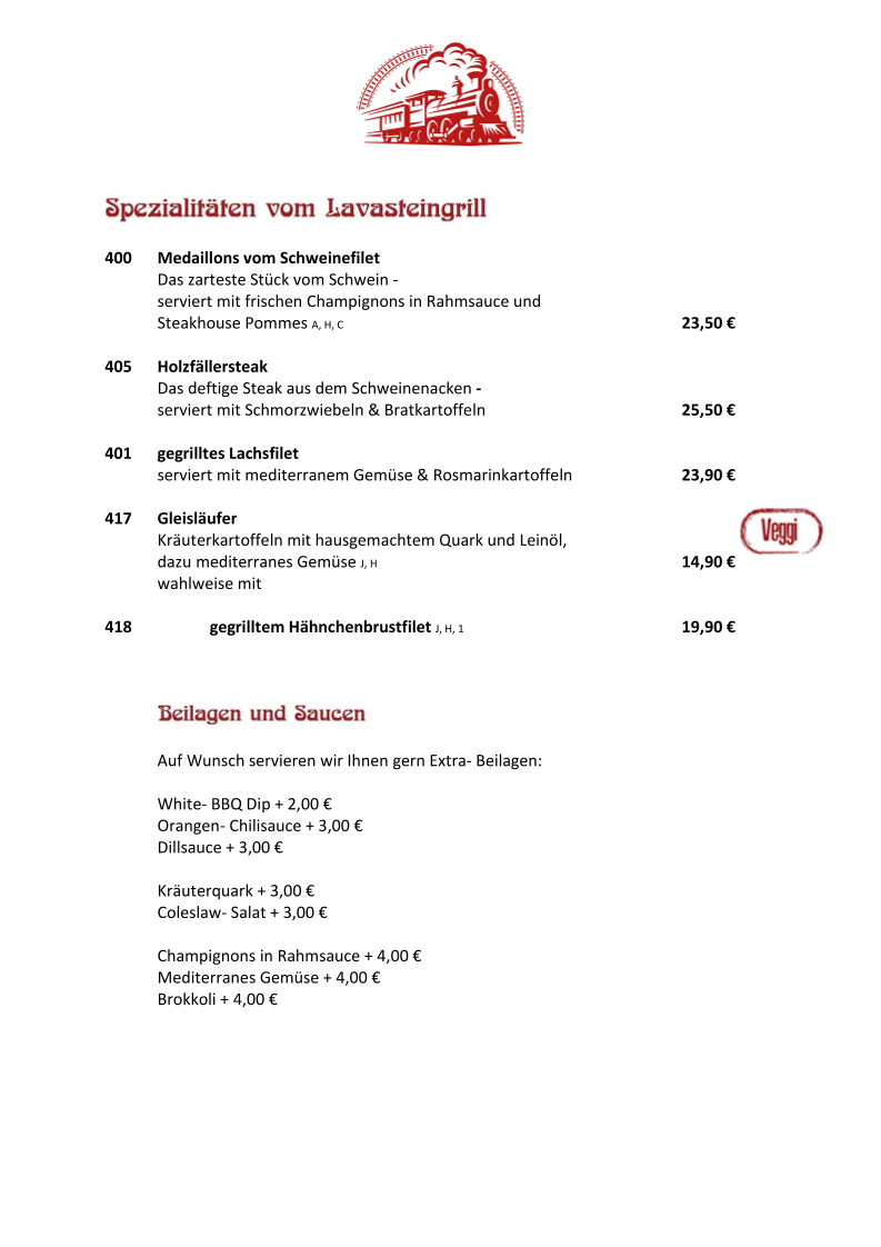 Speisekarte photo 4