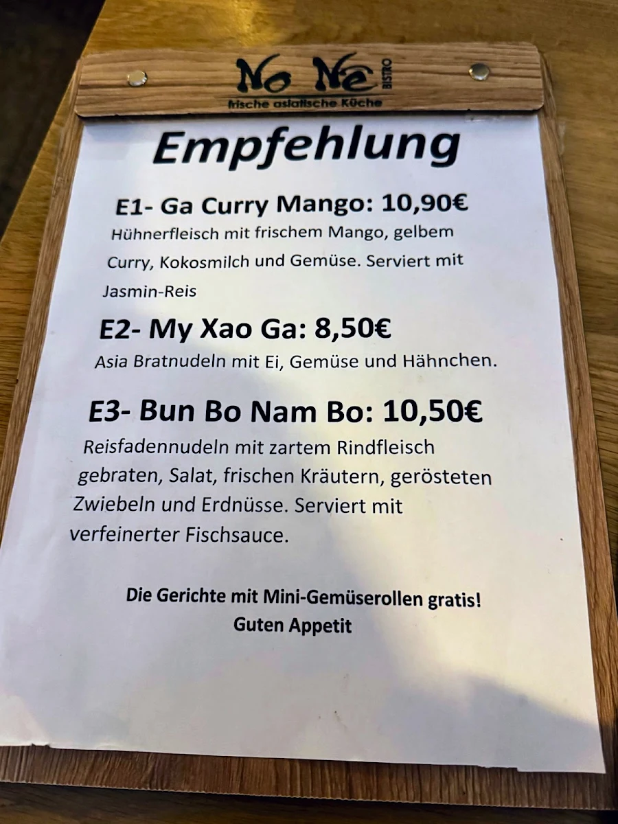 Speisekarte photo 1